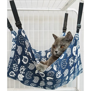 Võng mèo treo lồng chuồng nhiều màu sắc , kích thước 40x50cm
