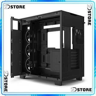 Vỏ case máy tính NZXT H9 Elite Black (Mid Tower/Màu Trắng)