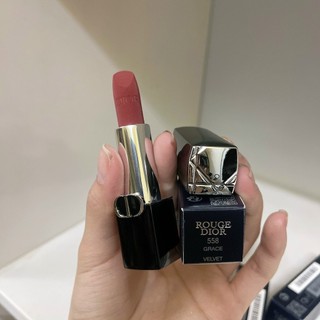 Son dior addict lipstick 558 son dior màu màu hồng hoa khô– full túi hộp