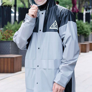 Meng NI Áo Mưa Quần Mưa Bộ Nam Nữ Dài Toàn Thân Chống Mưa Bão Người Lớn Xe Máy Điện Chia Đi takeaway poncho