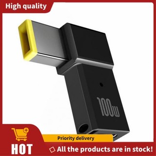 100w usb type c nữ sang vuông pd cắm chuyển đổi usb-c sạc nhanh cho thinkpad laptop dc bộ chuyển đổi nguồn cổng kết nối