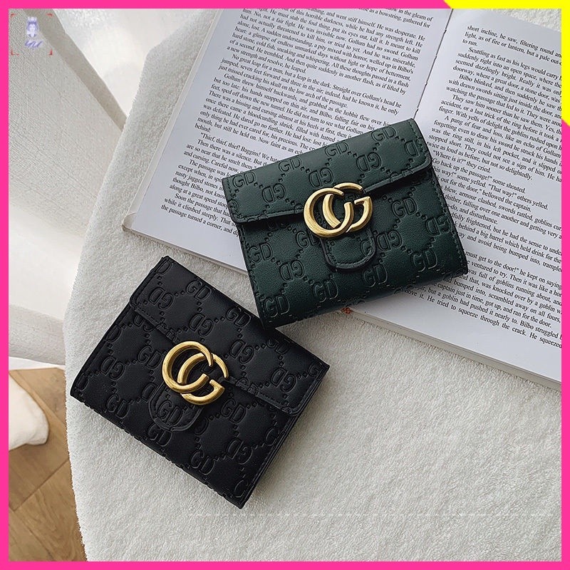 Ví Ngắn Dạng Gập Siêu Mỏng Phong Cách Mới 2022 Cho Nữ