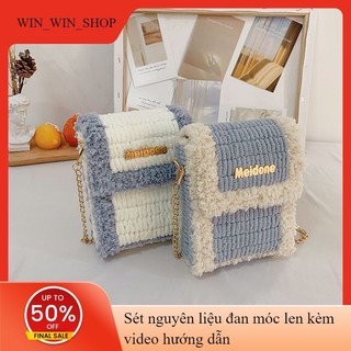 TÚI HANDMADE TỰ ĐAN ĐỰNG ĐIỆN THOẠI SIÊU HOT - HÀNG SẴN