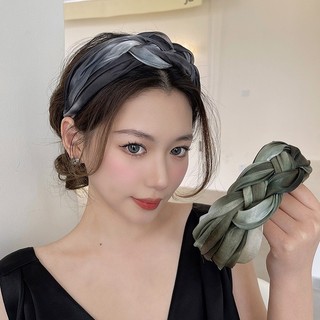 Phong Cách Hàn Quốc Mỹ Long Lanh Sợi Bện Băng Đô Mới Đa Năng Vành Rộng Thời Trang Và Thanh Lịch Phụ Kiện Nữ
