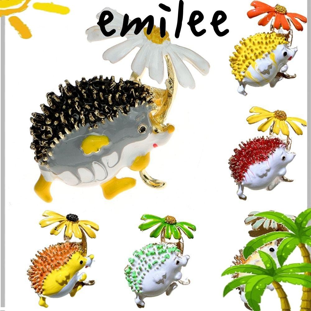 Emilee Daisy Trâm Cài, Men Động Vật Nhím Trâm Cài, Đầy Màu Sắc Corsage