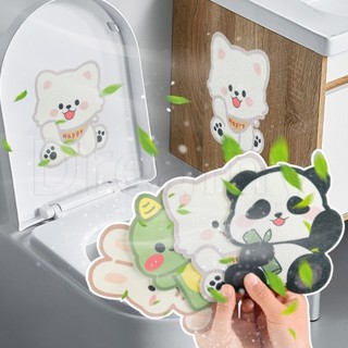 Miếng dán khử mùi nhà vệ sinh - Miếng dán khử mùi nhà vệ sinh động vật - Miếng dán vệ sinh hương thơm - Bánh ngọt thơm tự dính - Trang trí nhà vệ sinh phòng tắm - Nhãn dán làm mát không khí