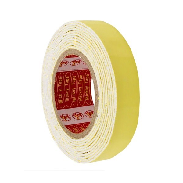 Băng keo xốp vàng 2 mặt 2.5cm 5cm Keo 2 mặt xốp {CAM KẾT CHẤT LƯỢNG}