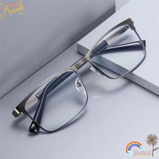 Kính đọc sách siêu nhẹ bằng thép không gỉ EUPUS +1.0~+4.0 thiết kế dành cho nam nữ