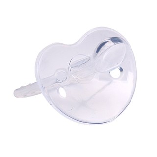 ♔DEICY♔Safe Transparent Baby Nipple Baby Pacifier Toddler Soother Teether Silicone