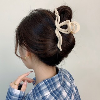 Mờ tóc chân nữ mới lưng đầu lớn updo cá mập kẹp tóc cao cấp kẹp tóc kẹp đầu kẹp tóc