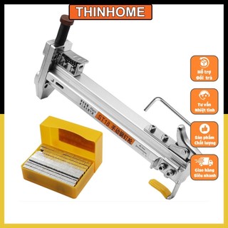  Dụng cụ đóng đinh bằng tay ST18 Kèm hộp 800 đinh bê tông Dụng cụ đóng nẹp điện Shop ThinHome 