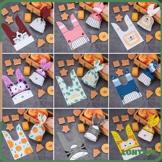 Set 10 Túi Đựng Bánh Kẹo Hình Tai Thỏ Dễ Thương