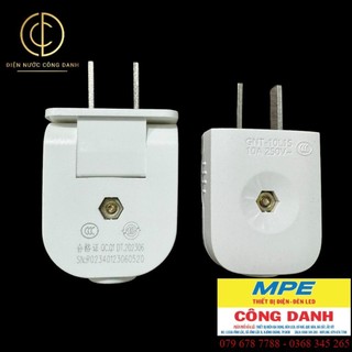 Phích cắm điện gập 90 độ bull 10a gnt-10l6 - 2500w chính hãng bull