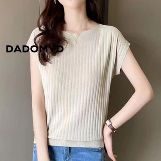 DADOMYD thun, Áo tăng gợi cảm mùa hè, Áo Crop Top đường phố ngọt ngào
