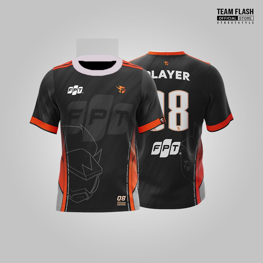 Áo thun Team Flash 2024- Phiên bản tên chưa in