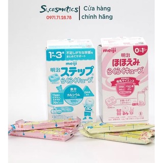 Thanh sữa Meiji Nhật số 0 và 1