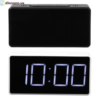 Đồng hồ báo thức kỹ thuật số LED có cổng USB Đồng hồ bàn Snooze Đồng hồ điện tử