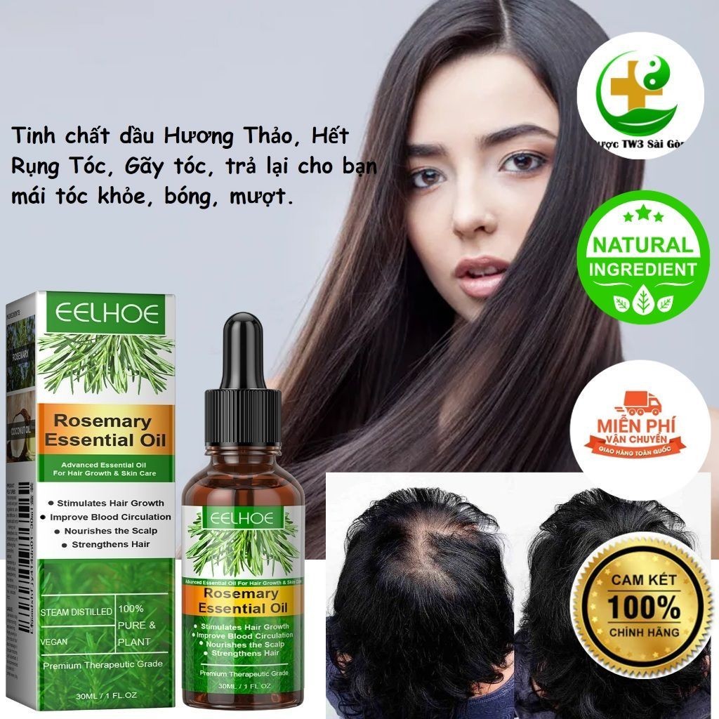 Dưỡng Chất EELHOE Hết Rụng Tóc, Hết Gãy Tóc, Kích Thích Mọc Tóc, Giúp tóc khỏe và mượt