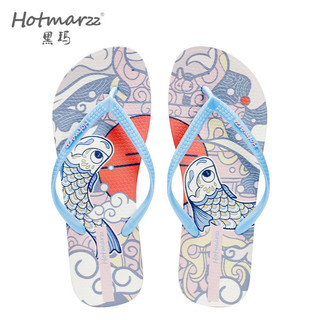 Hotmarzz Dép Nữ Dép xỏ ngón Dép đi biển Dép xỏ ngón Mềm mại chống mài mòn