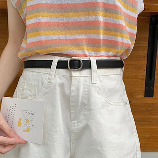 Thắt lưng không lỗ dành cho nữ phiên bản Hàn Quốc Thời trang dành cho sinh viên đơn giản