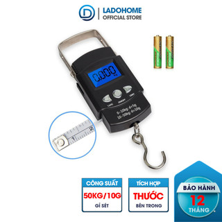  Cân cầm tay cân treo di động 50kg HS-A09L cân chuyển phát nhanh dropship có kèm thước dây tiện lợi 