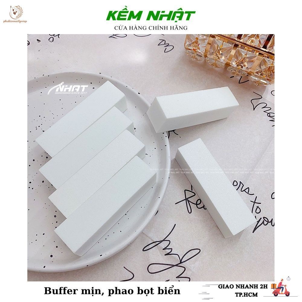 Buffer mịn chà nhám móng, phào bọt biển, phào chà nhám nail