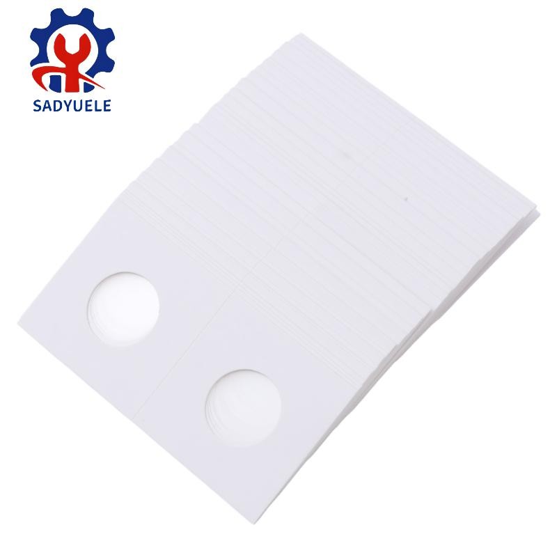 50pcs 23mm Lighthouse Stamp Coin Holders Cover for Case Storage 2X2" Flip New