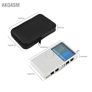 Akoasm máy dò theo dõi cáp lan rj45 / rj11 usb bnc