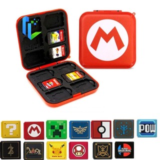 Hộp Đựng Thẻ Game 12 Trong 1 Cao Cấp Chống Nước Chống Sốc Cho Nintendo Switch