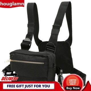 Houglamn Túi đeo trước ngực có thể điều chỉnh đa chức năng Bộ lưu trữ điện thoại di động