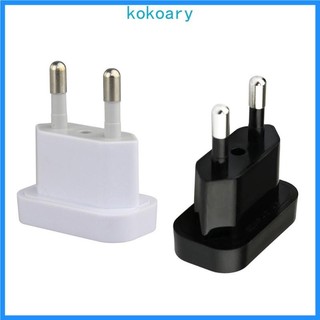 Kok US Jack sang EU Cắm Ổ Cắm Sạc Du Lịch Ổ Cắm Điện Adapter USA sang Châu Âu Quy Định Châu Âu Sạc Chuyển Đổi P