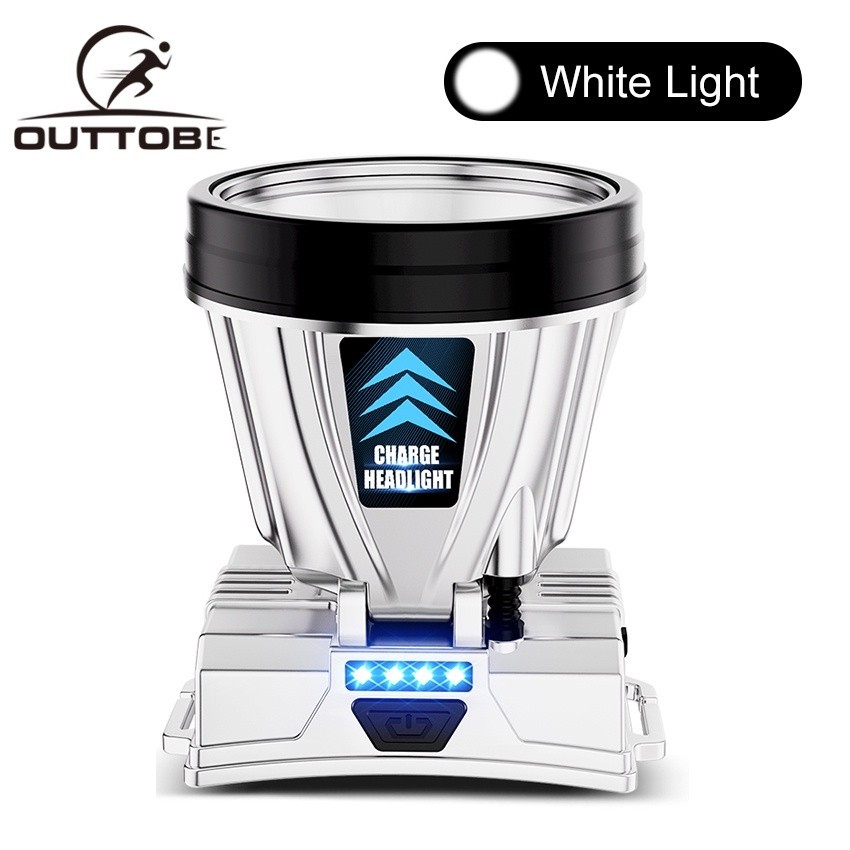 Outtobe Đèn led Đội Đầu Siêu Sáng Chiếu Sáng Chuyên Dụng Cho Chạy Bộ / Cắm Trại