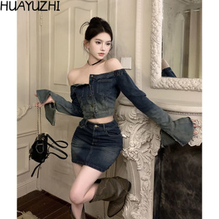 HUAYUZHI Áo Sơ Mi áo sơ mi nữ áo kiểu hàn quốc Fashion chic sang trọng phong cách WCS24205A7 8Z240222