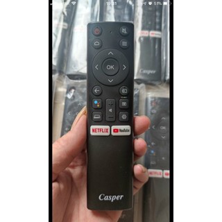 Remote điều khiển tivi led smart casper giọng nói