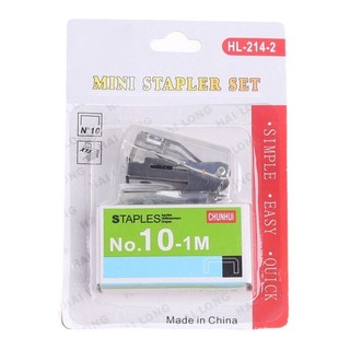 Bấm ghim để bàn nhiều màu sắc mini tiện dụng