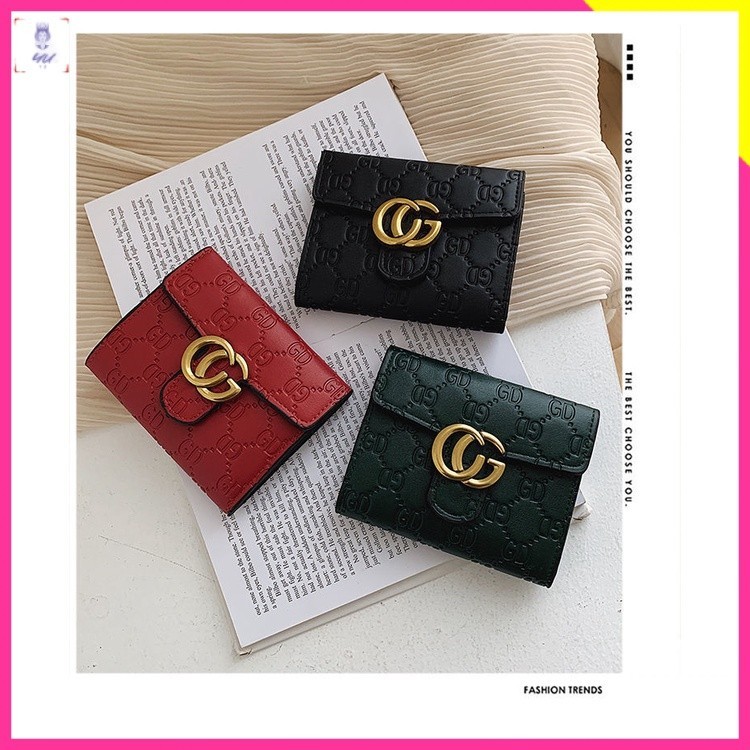 Ví Ngắn Dạng Gập Siêu Mỏng Phong Cách Mới 2022 Cho Nữ