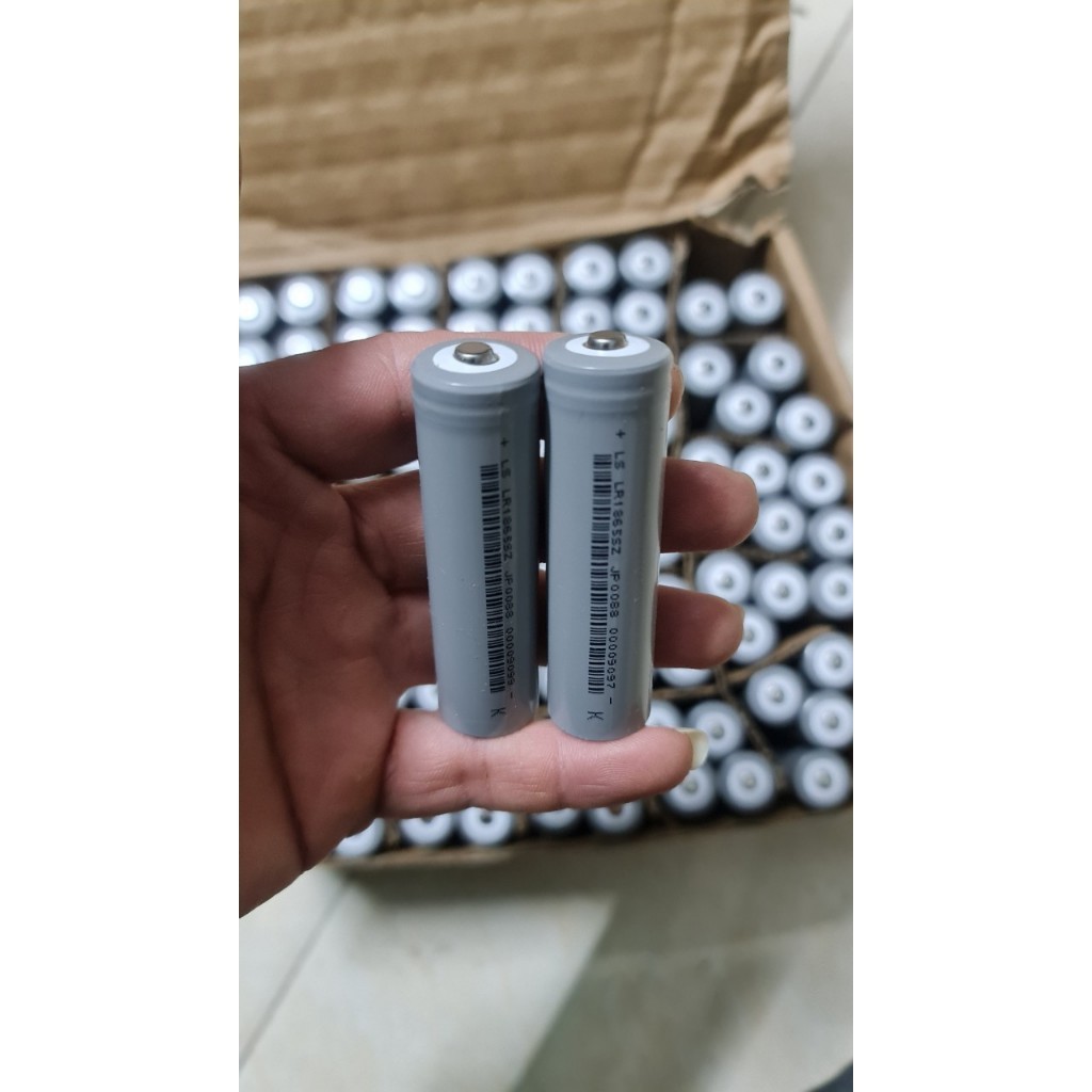 Pin 18650 lishen xám đầu lồi dung lượng 2500 mAh xả 10A