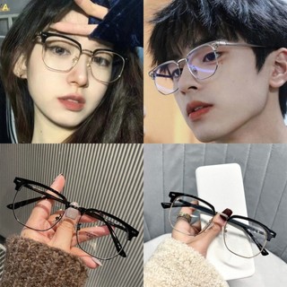 【Cận thị 0,5 đến 5,5 độ】 Kính cận thị thời trang, tròng kính chống bức xạ, kính cận thị chống ánh sáng xanh nam và nữ, cận thị tùy chọn