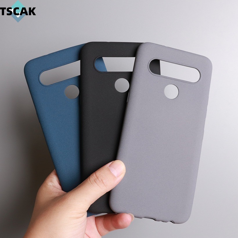 Dành Cho LG V20 V30 V40 V50 V60 ThinQ 5G G7 G8 G8X G8S ThinQ Nhung Chống Vân Tay Vỏ Cát Mềm Mờ Mỏng TPU Vỏ Điện Thoại