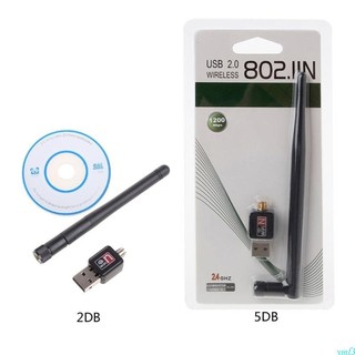 Yml3 usb wifi adapter usb wifi dongle 802 11 ac bộ chuyển đổi không dây với 5dbi