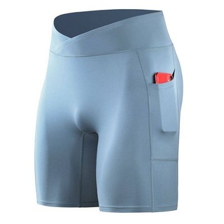 Tight Shorts Men's Fitness Quick-Drying Five-Point Breathable High Elastic Shark Pants Compression Running Marathon Swimming Training Pant uC3D