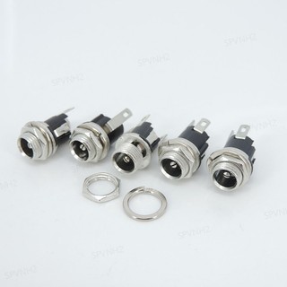 Dc-025m 5.5 x 2.1mm dc jack cắm bảng điều khiển gắn thiết bị đầu cuối 3 pin 5.5 * 2.5mm dc nữ ổ cắm cung cấp điện dc jack kết nối vnh2