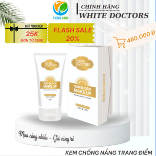 Kem chống nắng trang điểm White Doctors Sunblock Makeup 40g