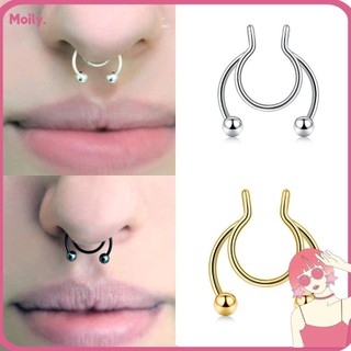 Khuyên Mũi Bằng Thép Không Gỉ Nhiều Màu Thời Trang