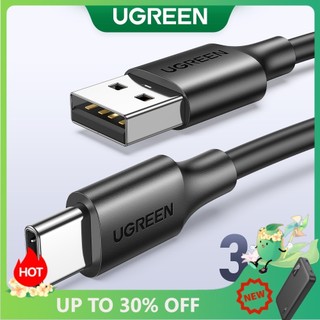 Cáp sạc nhanh USB-C UGREEN 3A 18w Type-C thích hợp cho Redmi/ Xiaomi 13 12 Pro/ Samsung galaxy s22/ one plus