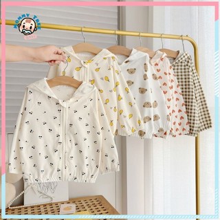 Quần áo trẻ em mỏng mát áo chống nắng trẻ em mùa hèÁo khoác cho bé