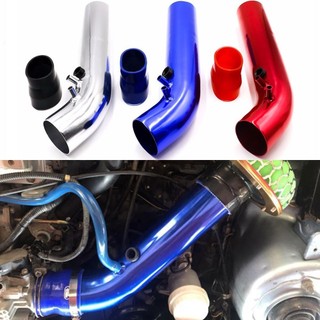 Ống nạp khí bằng nhôm 76mm đa năng cho bộ ống dẫn 3 inch đầu vào không khí lạnh với ống cao su dài 63mm đến 76mm