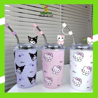 Cốc Giữ Nhiệt 304 Cốc Nước Kulomi, mèo Kitty-Mocsanshop.thegioicocxinh