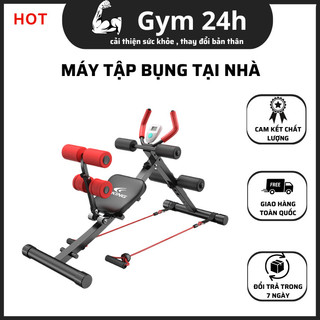 Máy tập bụng, máy tập cơ bụng đa năng tại nhà, tập bụng tại nhà gấp gọn tiện lợi, tập bụng gym24h