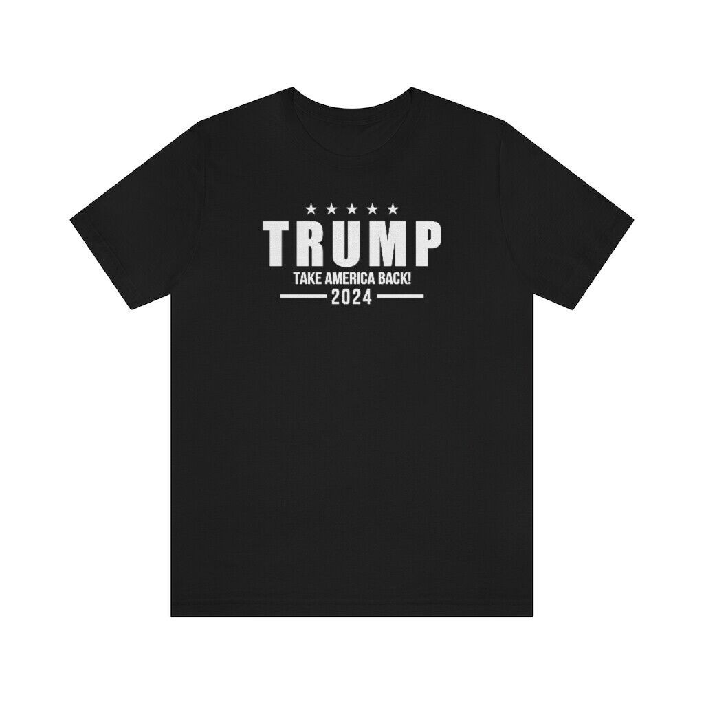 2024 bánh quế cho bạn bè Áo thun Trump Take America Back Donald Trump Áo XS-3XL